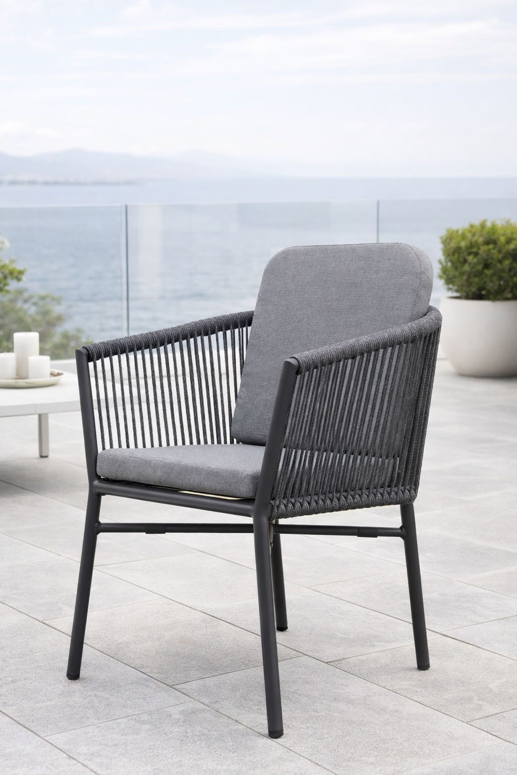 Destiny Gartenlounge-Sessel LIMONE (6-St), 2 Sessel inkl. Sitz- und Rückenauflagen