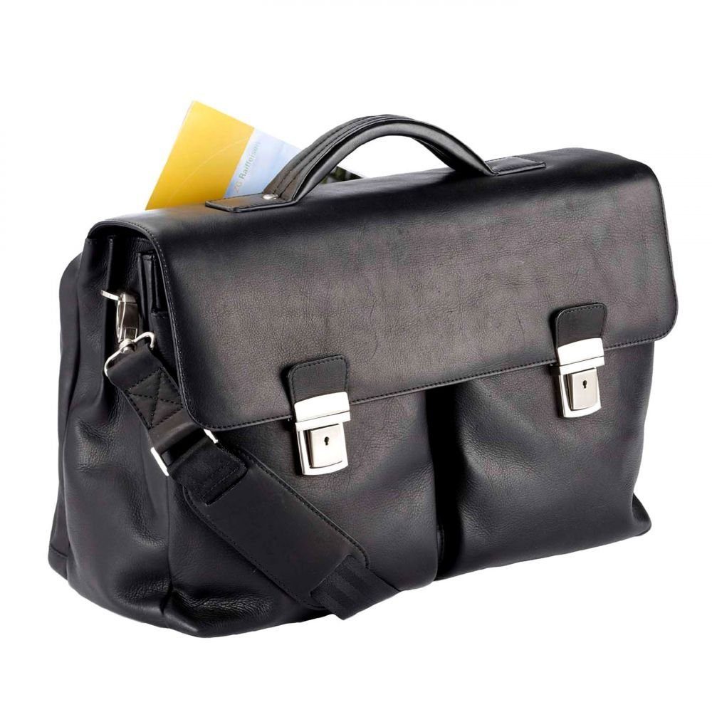 Leder Aktentasche Laptopfach 43 Cm Dermata Kaufen kXiPZuO