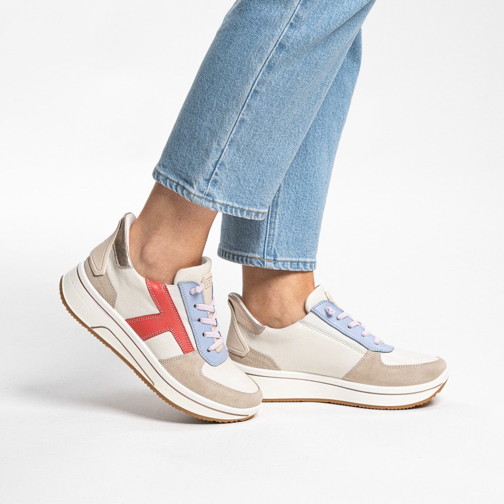 Ara SAPPORO 3.0 Slip-On Sneaker Halbschuh, Slipper, Freizeitschuh in Komfortweite H (sehr weit)