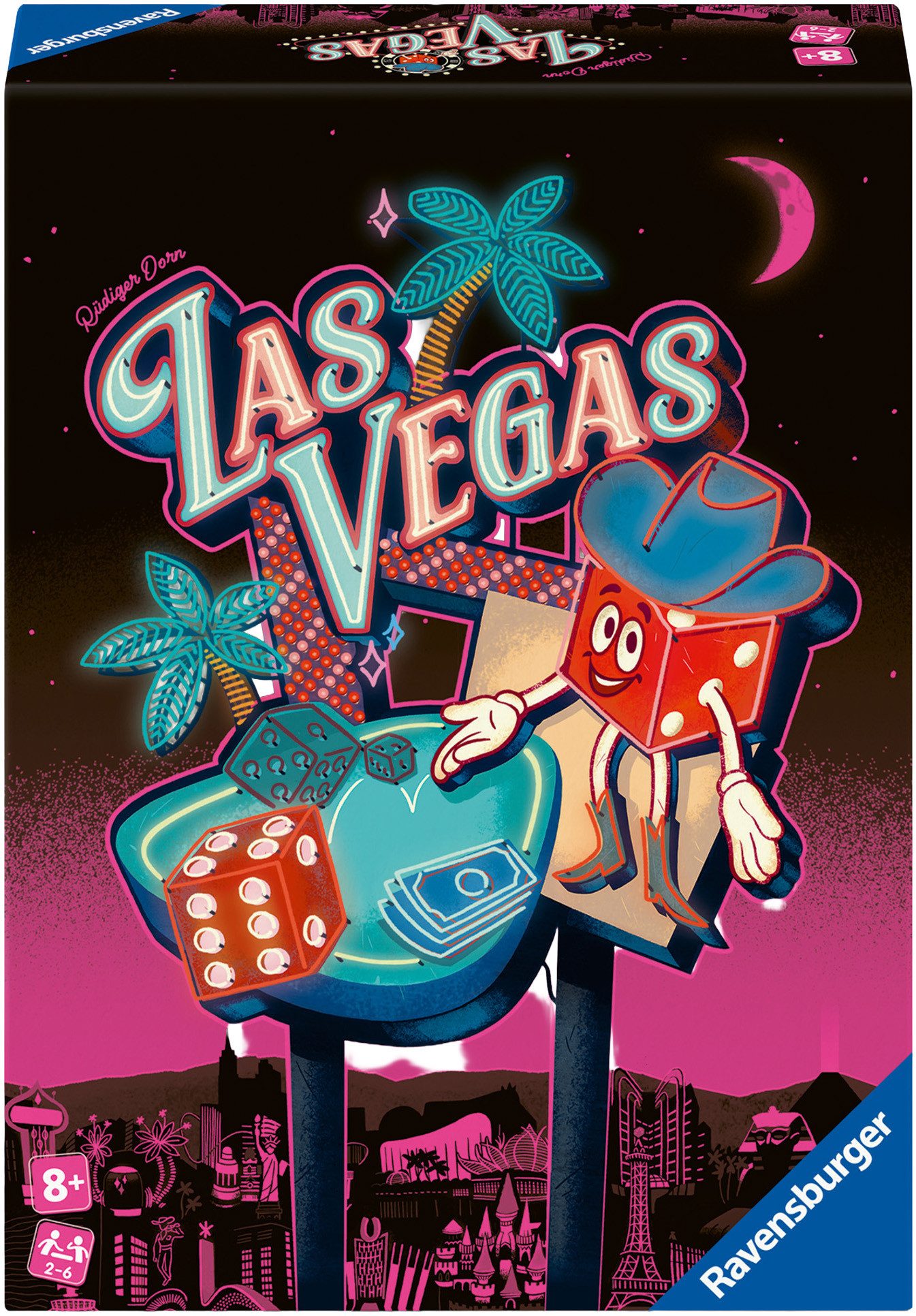 Ravensburger Spiel Las Vegas, Würfelspiel, Made in Europe