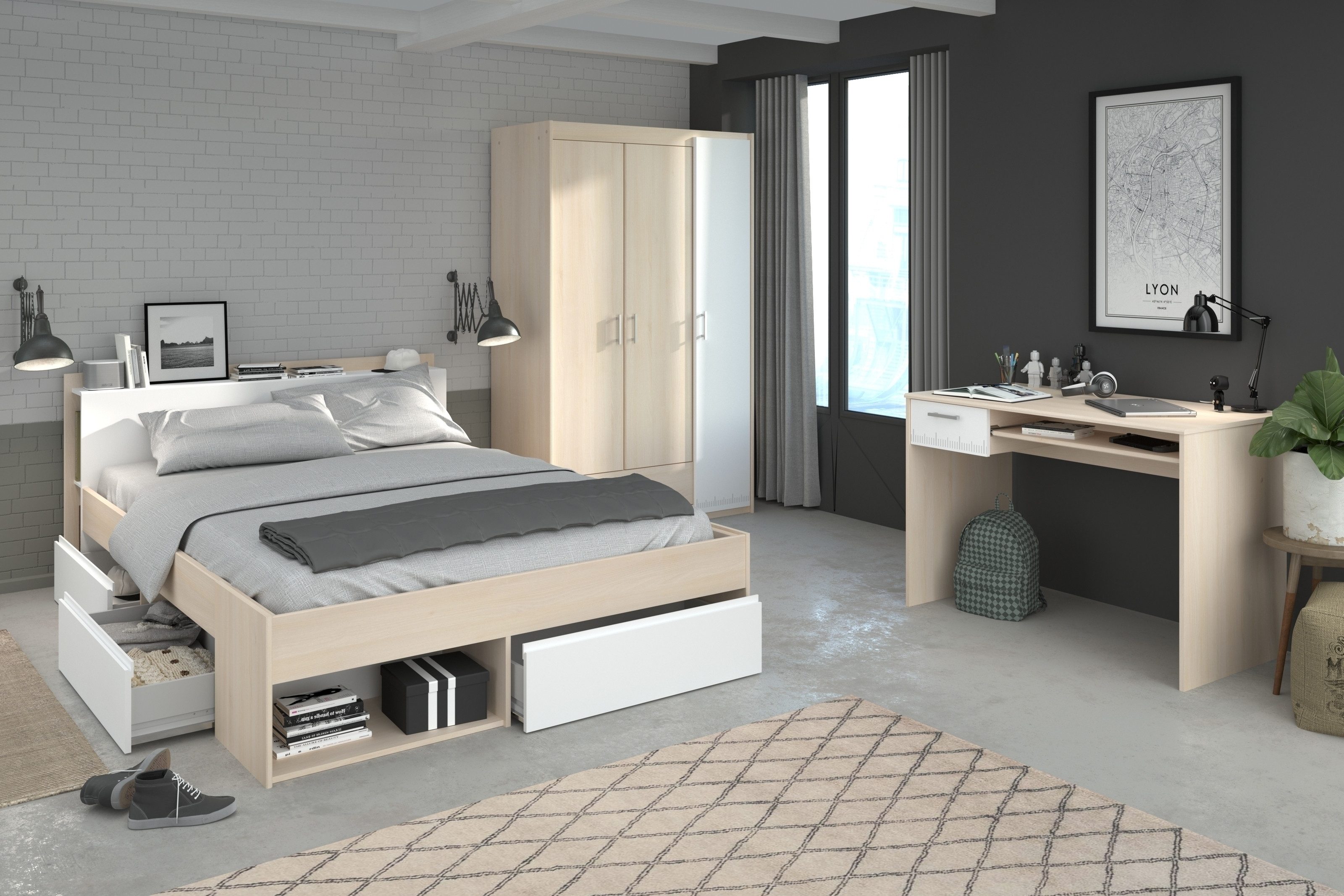 Jugendzimmer-Set Most 73