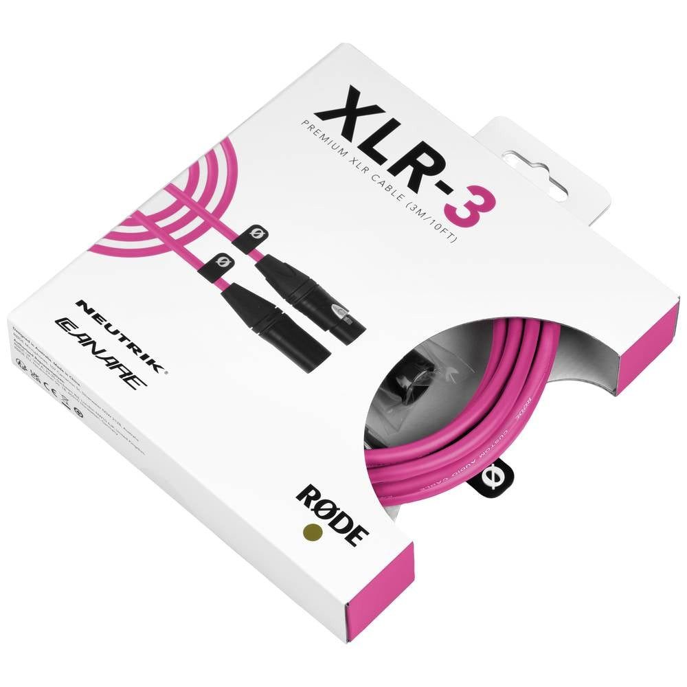 RØDE Musikinstrumentenständer Rode XLR3M-P Premium XLR Mikrofonkabel