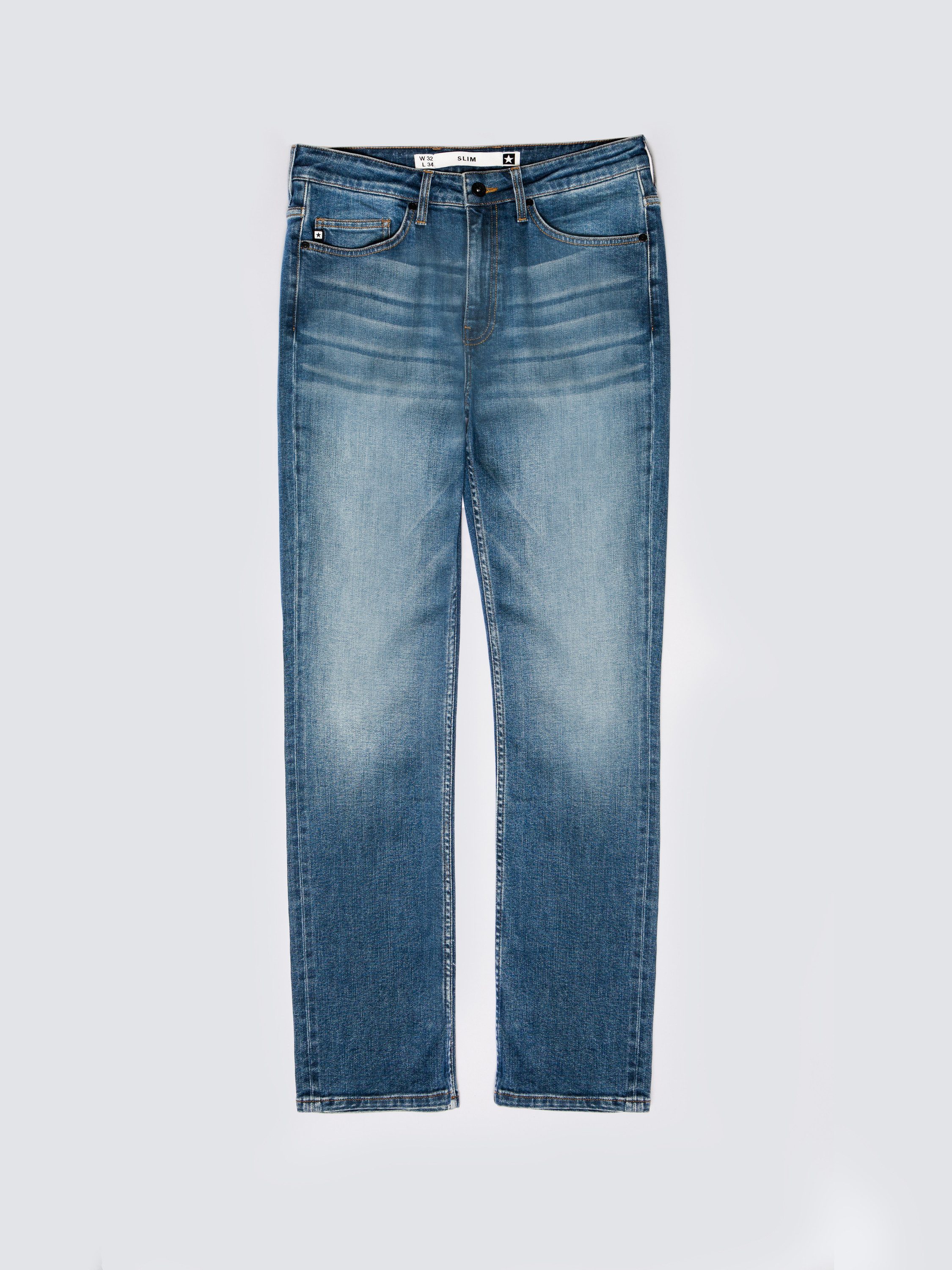 BIG STAR Slim-fit-Jeans TERRY HIGH WAIST hohe Leibhöhe