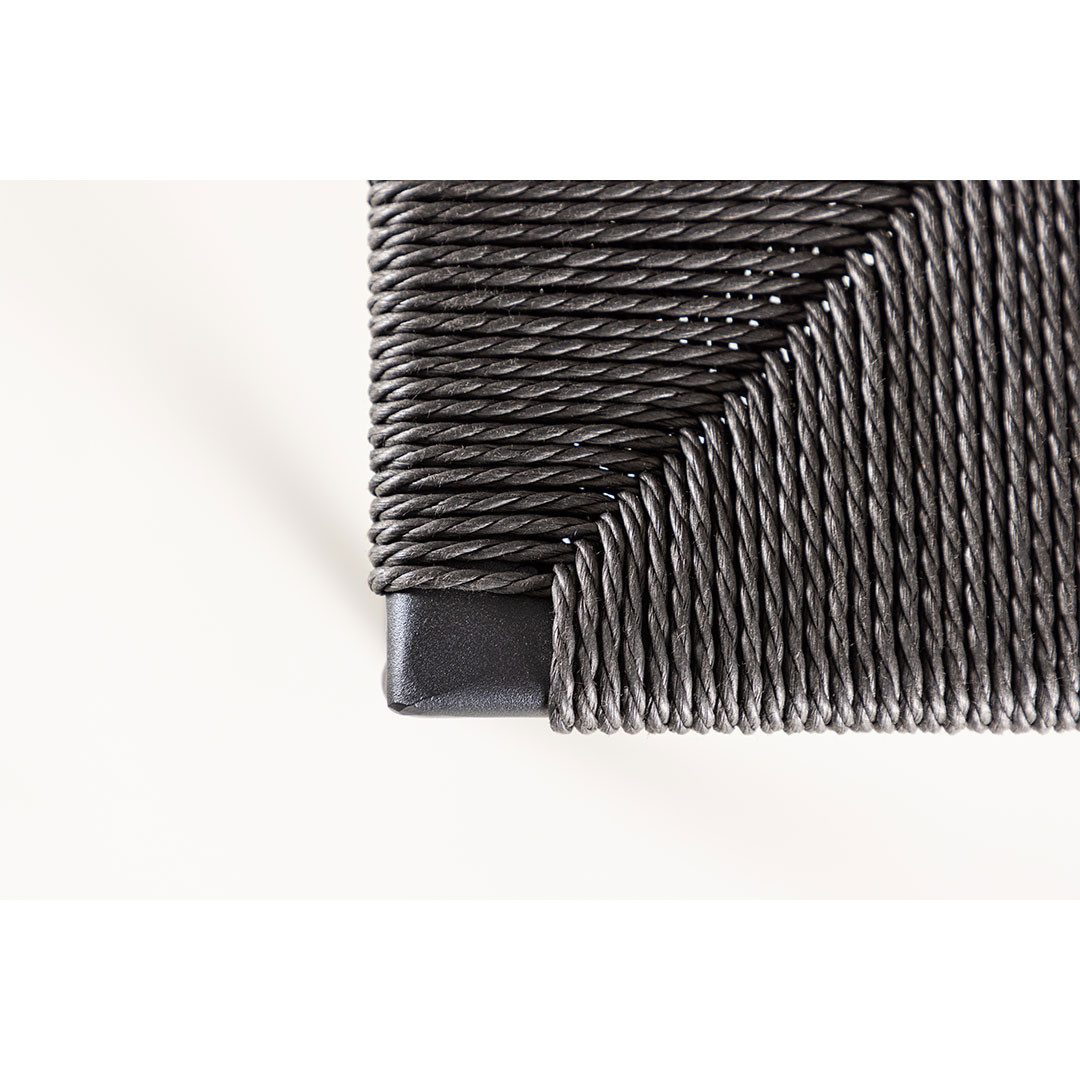 ebuy24 Barhocker 2er Set Polly Barhocker schwarz.