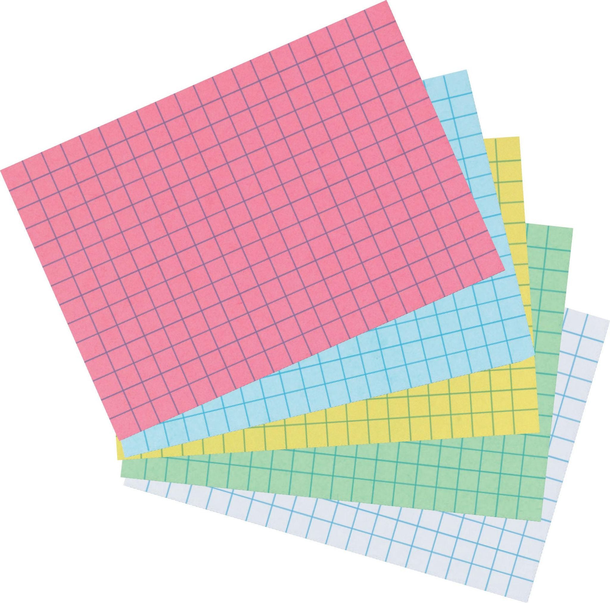 Herlitz Karteikarten Herlitz Karteikarte A6 kariert gn 100St hf eingeschweißt