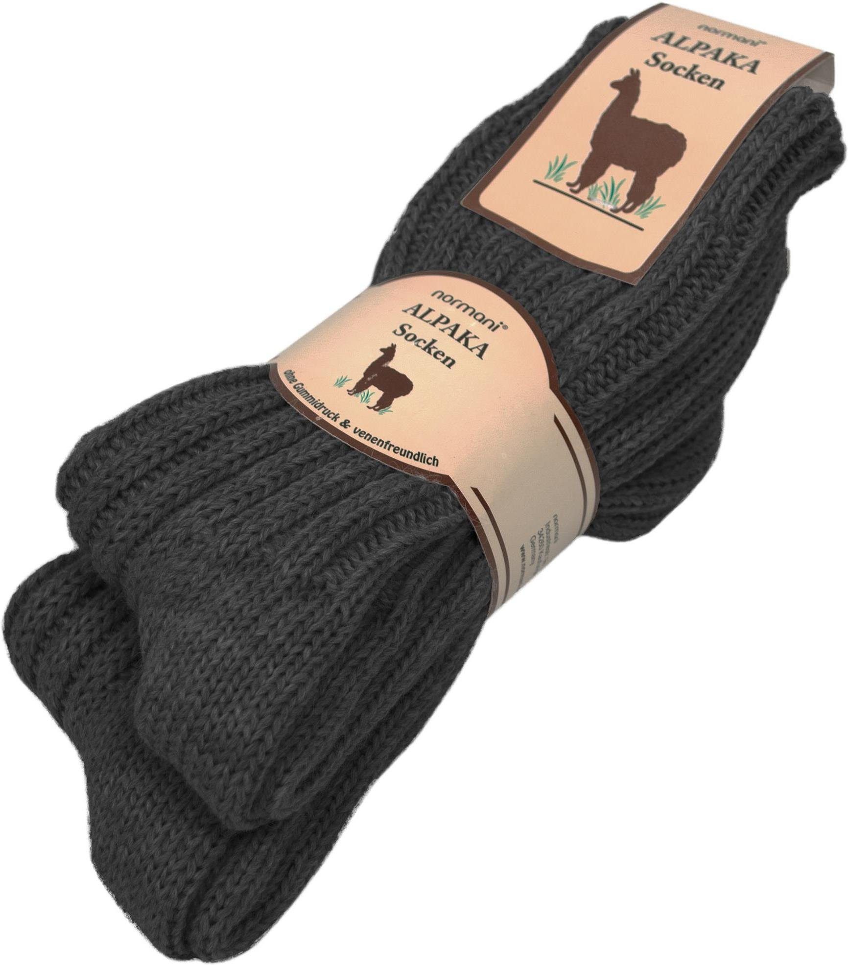 normani Thermosocken 2 Paar Alpaka-Socken (Set, günstig online kaufen