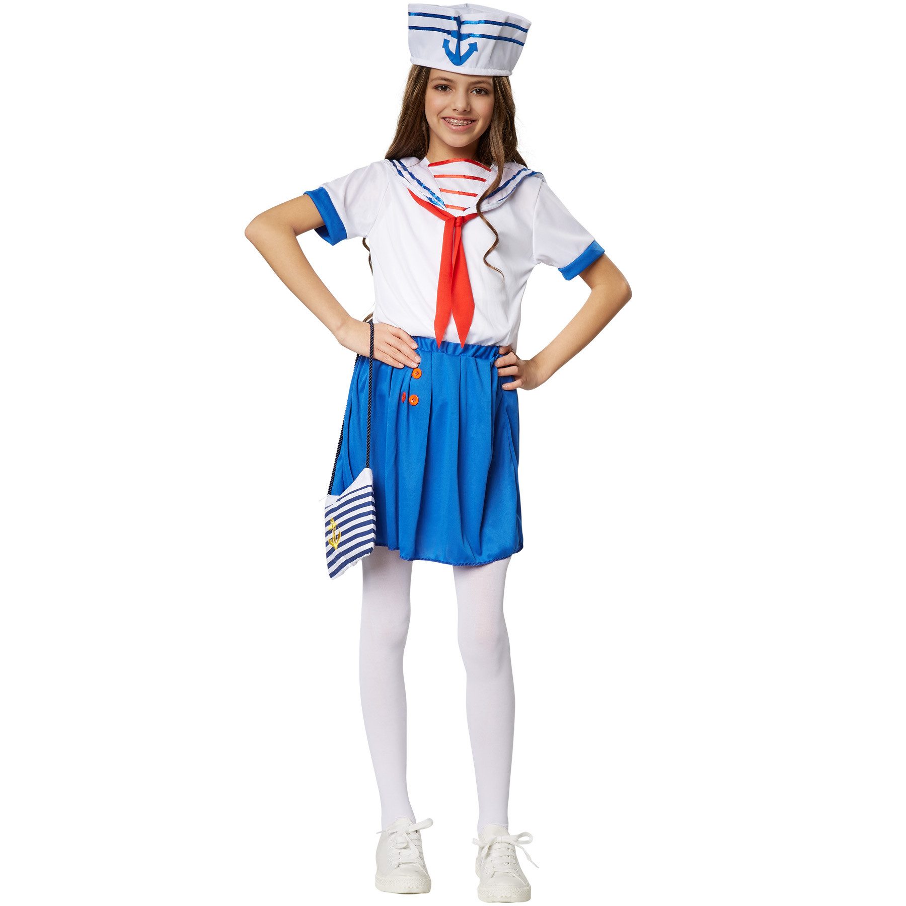 Kostüm Mädchenkostüm Marine Girl