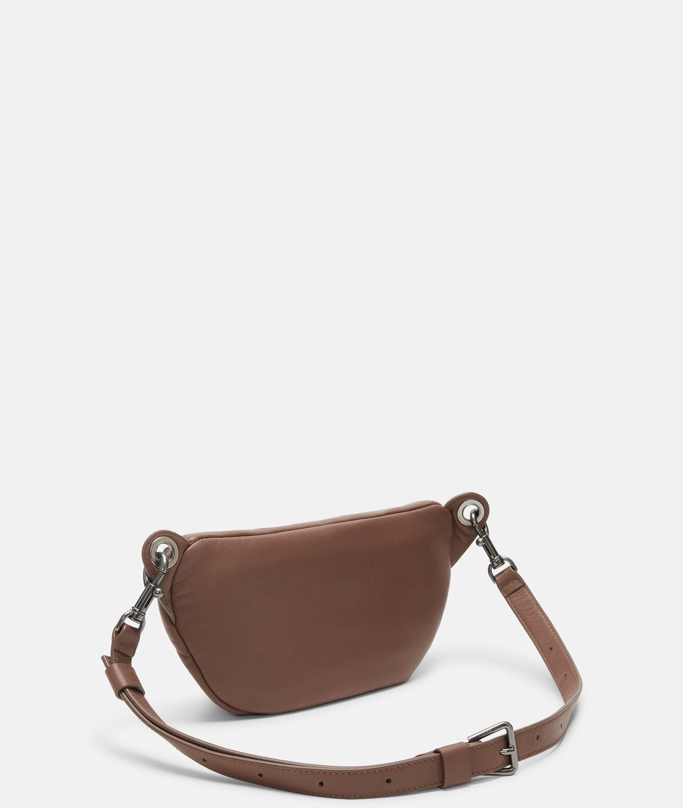 Liebeskind Berlin Gürteltasche Tavia Umhängetasche M, Geräumige Gürteltasche aus weichem Schafsleder
