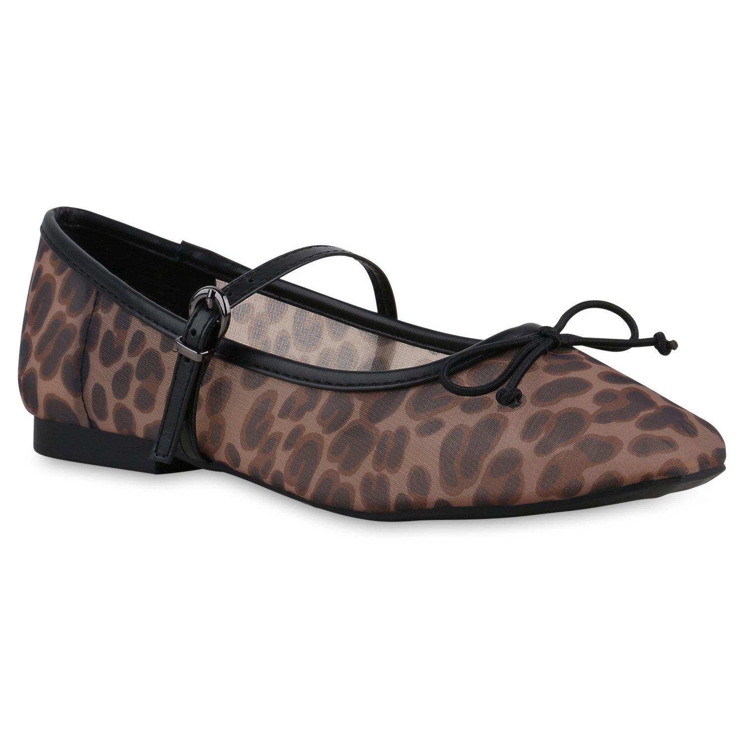 VAN HILL 841721 Ballerina Damen Riemchenballerinas Ballerinas Klassische Sc günstig online kaufen