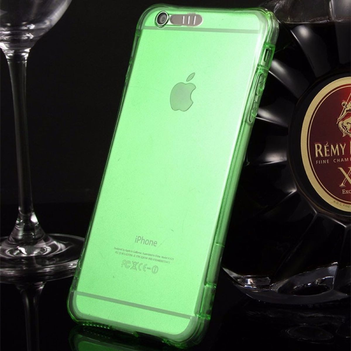 König Design Handyhülle Huawei P9, Huawei P9 Handyhülle Backcover Grün