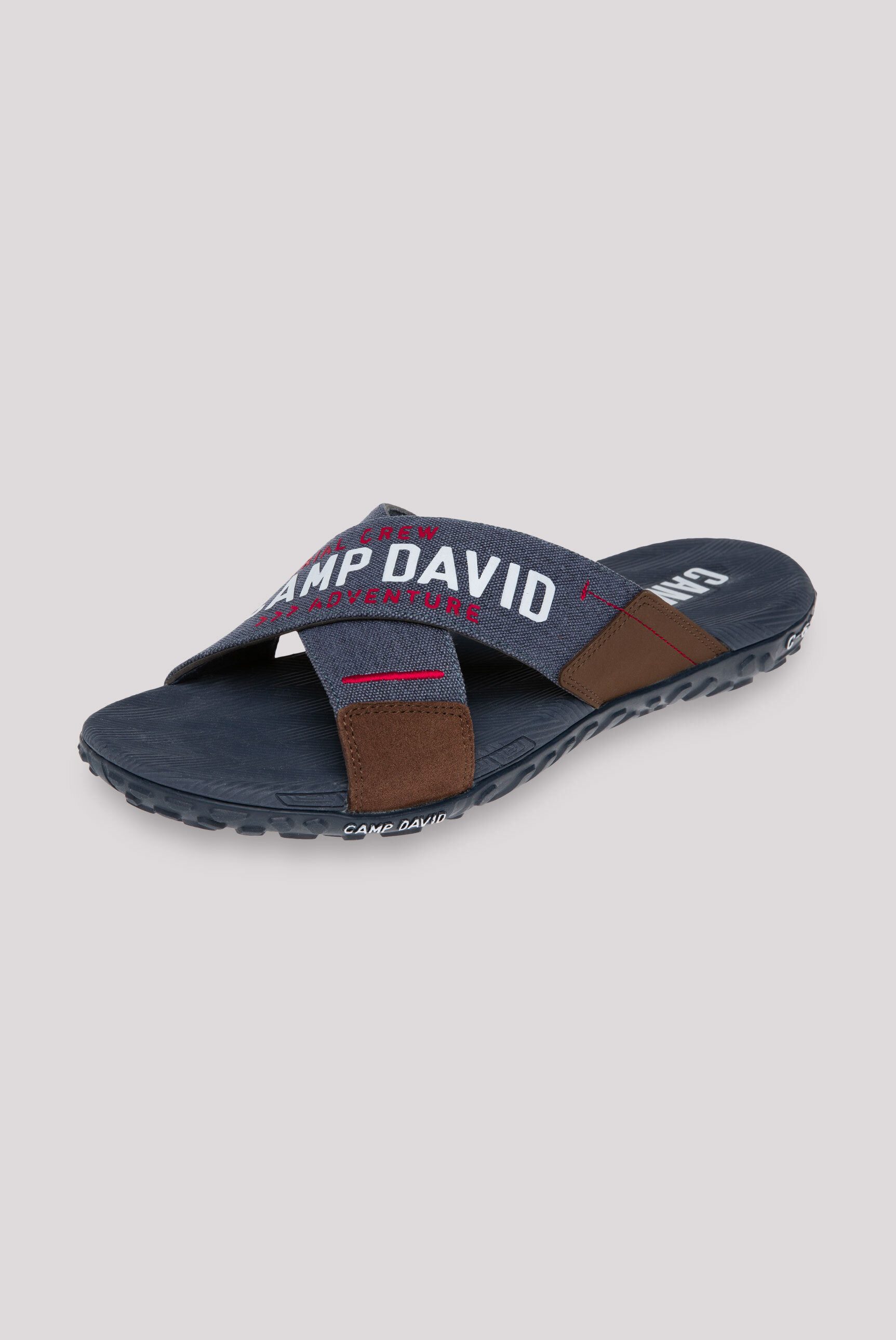 CAMP DAVID Pantolette mit Stickerei günstig online kaufen