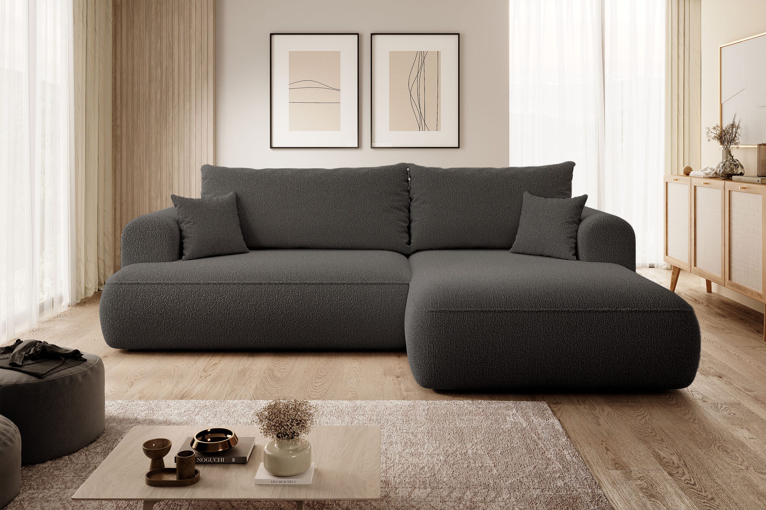 Selsey Ecksofa OVO, Schlaffunktion 142x210 cm, günstig online kaufen