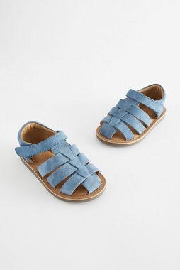 Next Geschlossene Ledersandalen mit Klettverschluss Sandale (1-tlg)