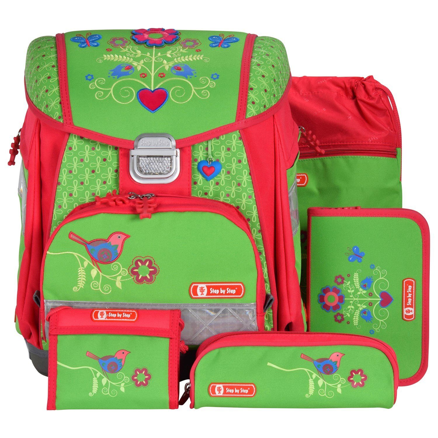 Step by Step Touch SchulranzenSet 5tlg. 38,5 cm OTTO