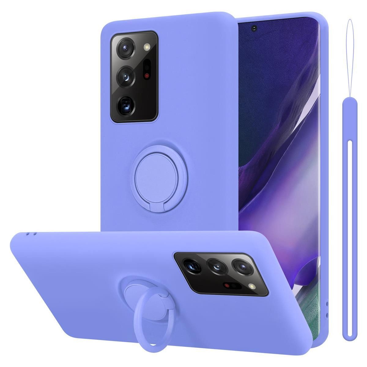 Cadorabo Handyhülle für Samsung Galaxy NOTE 20 ULTRA Hülle Samsung Galaxy NOTE 20 ULTRA, Robustes Hard Case - Handy Schutzhülle - Hülle - Back Cover Bumper