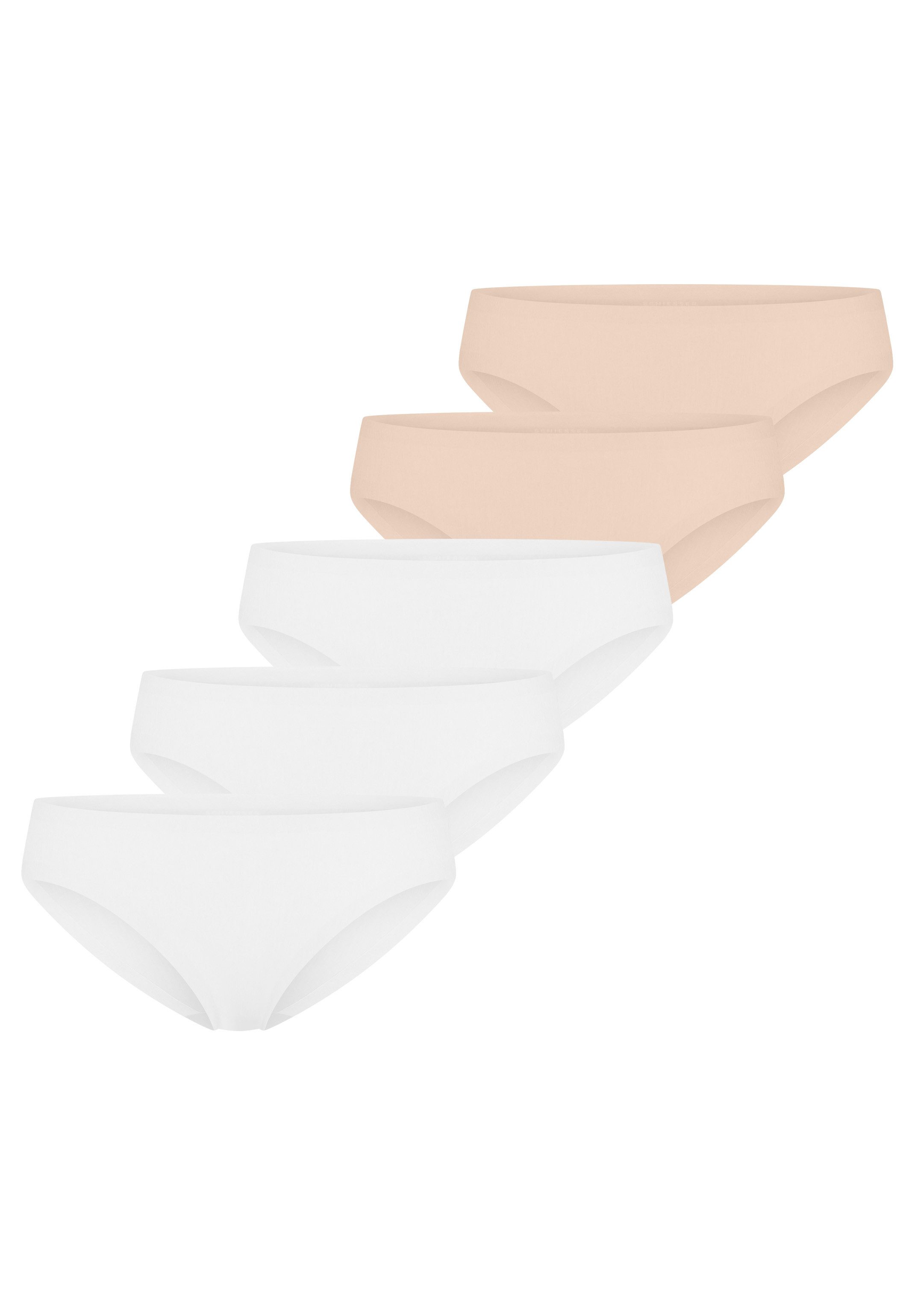Schiesser Rioslip 5er Pack Invisible Light (Spar-Set, 5-St) Slip - Nahtlos - Super softes, leichtes Material