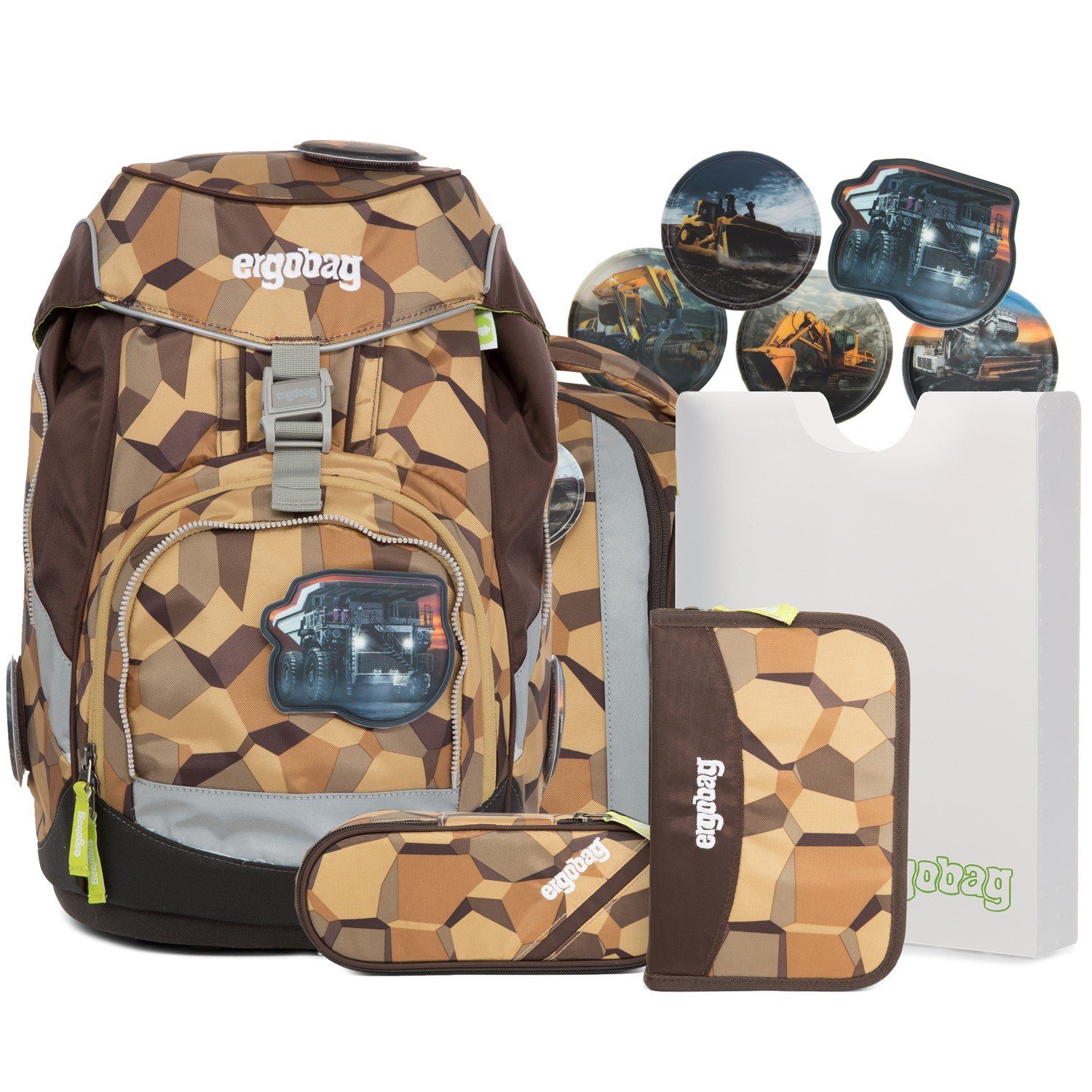 ergobag Schulrucksack / Schulranzen Set 6tlg. OTTO