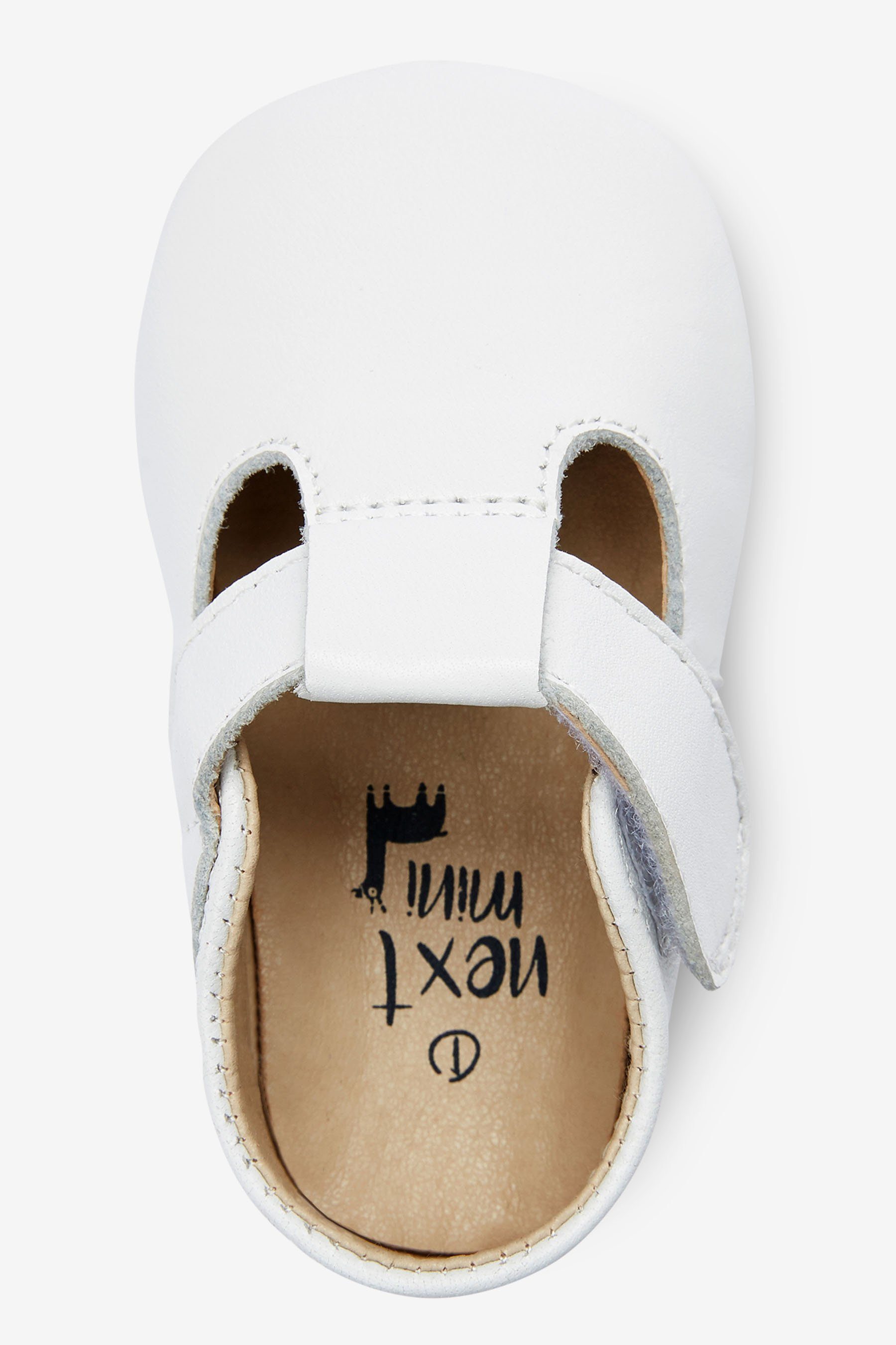 Next Baby Kinderwagenschuhe aus Leder mit T-Steg Babystiefel (1-tlg)