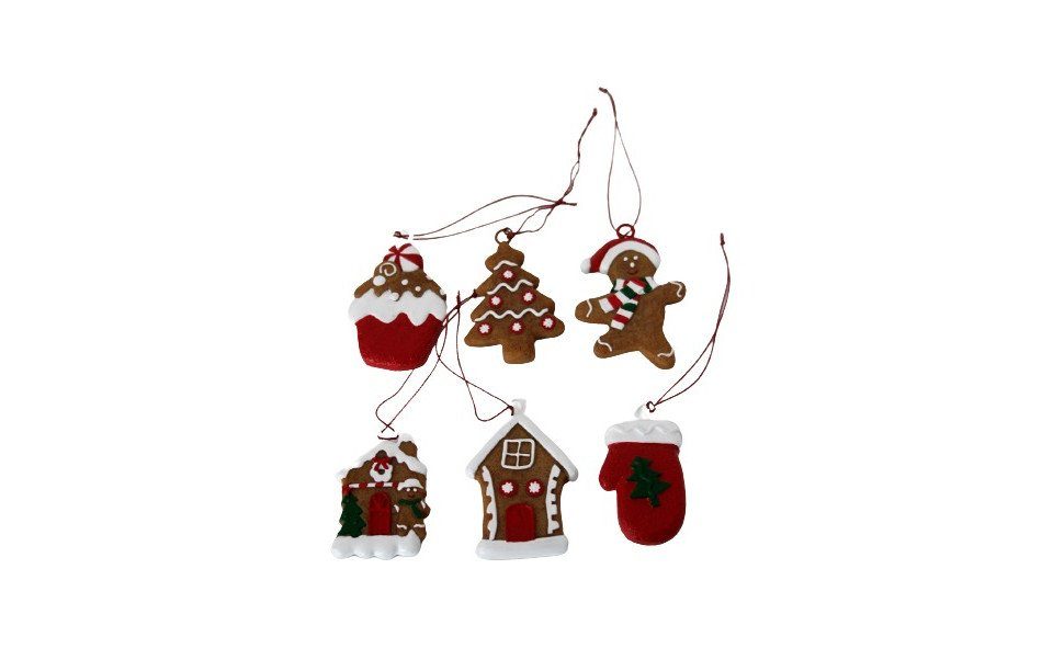 Weihnachtsfigur Dekofigur Pfefferkuchen Anhänger 9 cm