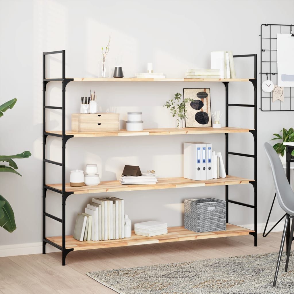 vidaXL Tischplatte Tischplatte 140x40x2 cm Rechteckig Massivholz (1 St)