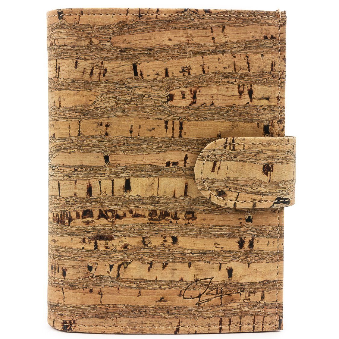 Simaru Geldbörse HIME, für Damen aus Kork, vegan RFID-Schutz, wasserabweisend & langlebig