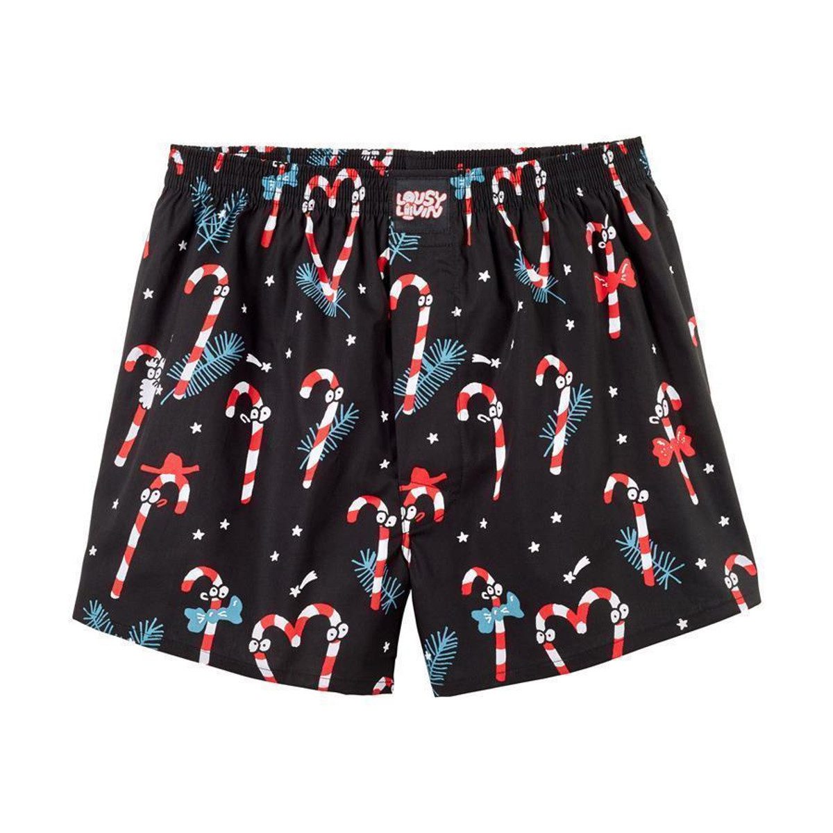Lousy Livin Boxershorts Lousy Livin Christmas Boxershorts "Sugar Sticks" (B günstig online kaufen