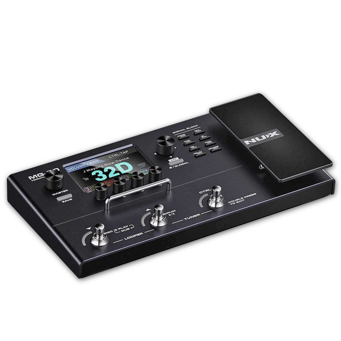 Nux E-Gitarre Nux MG-30 Modeling Multi-Effektgerät