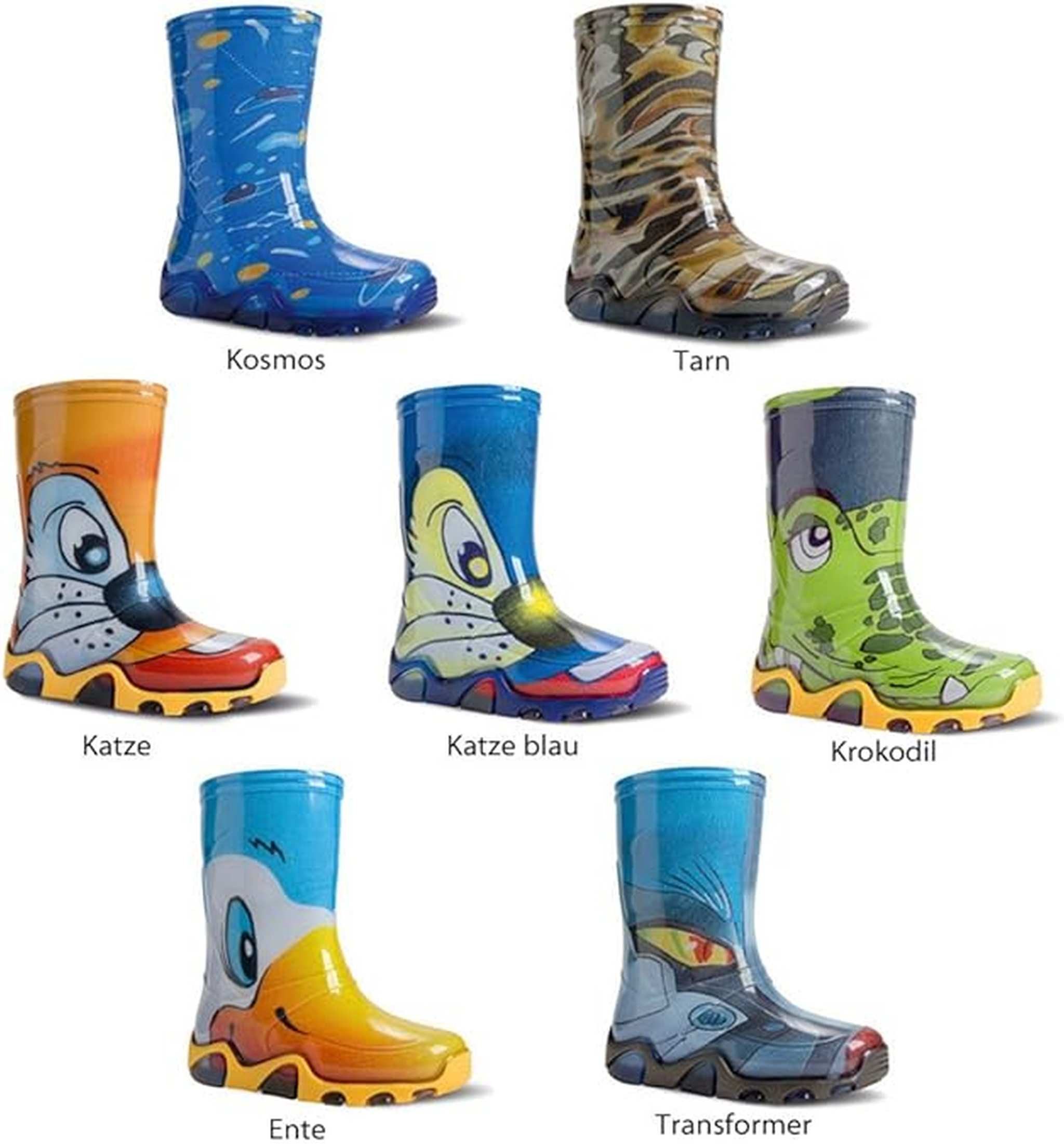 Demar DEMAR bunte Kinder Gummistiefel viele Motive STORMER Babystiefel