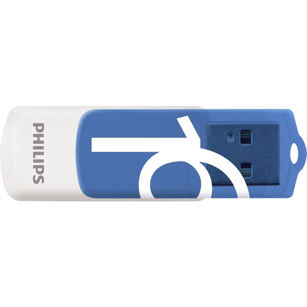 Philips Philips VIVID USB-Stick 16 GB Blau FM16FD05B/00 USB-A (USB 2.0) USB-Stick