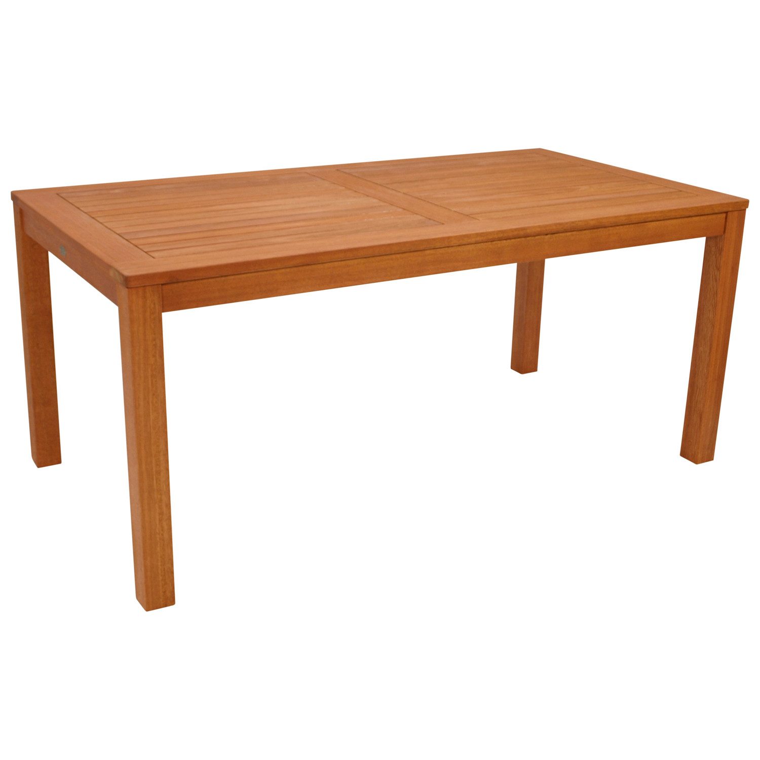 DEGAMO Gartentisch COVENTRY, 170x90cm, Eukalyptus geölt, extra stabil