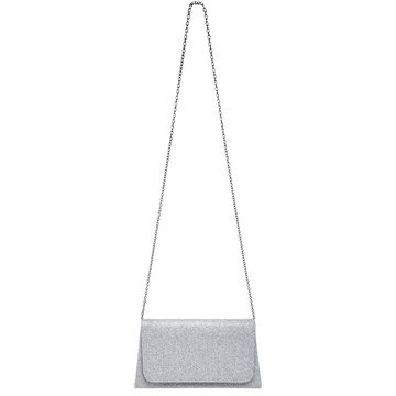 Caspar Clutch TA502 kleine elegante Damen Glitzer Abendtasche