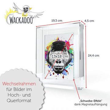 Wackadoo Living Bilderrahmen Design pure the Frame, Schwebendes Foto