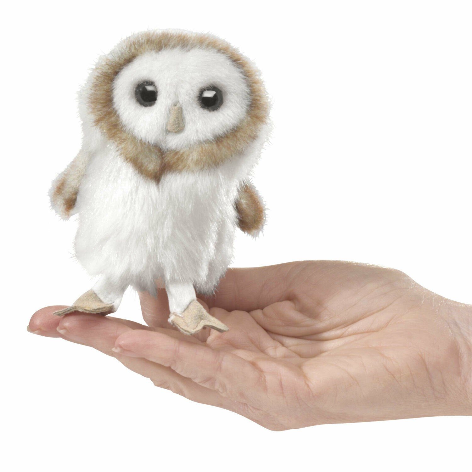 Folkmanis Панч и Джуди Fingerpuppe Folkmanis Fingerpuppe mini Schleiereule 2645 (Packung)
