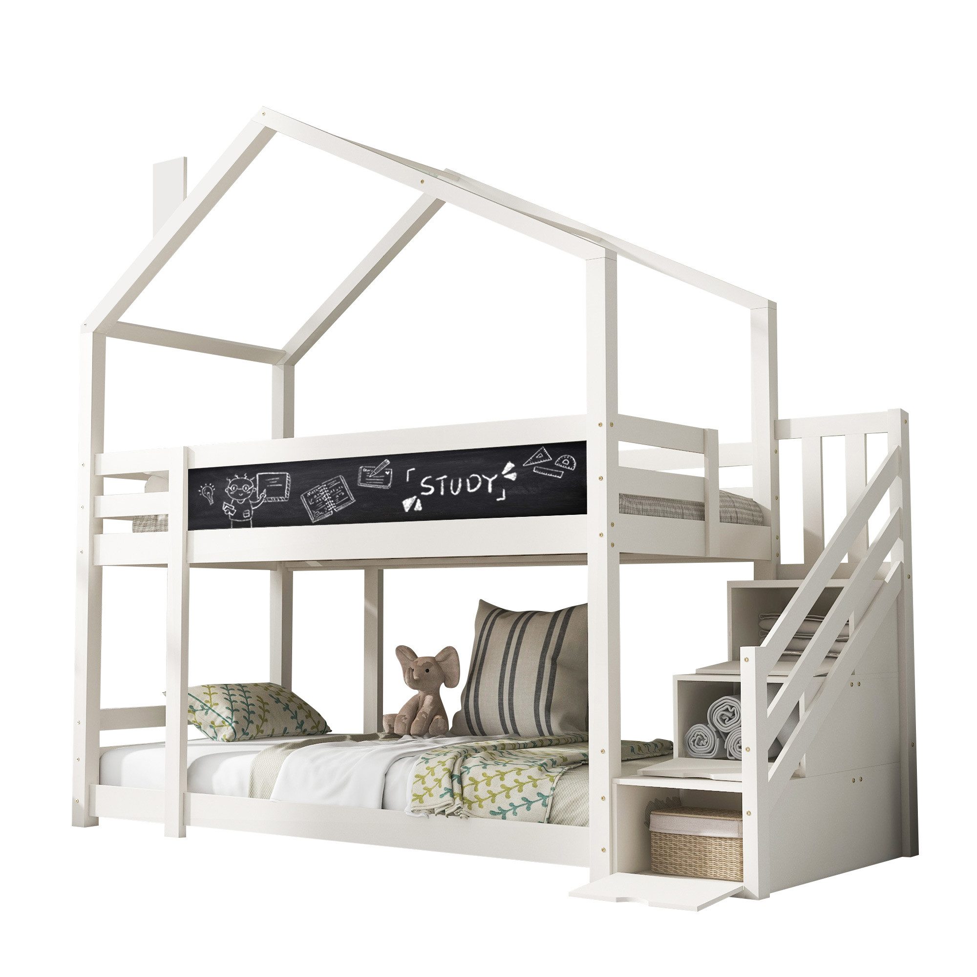 Etagenbett Kinderbett Hochbett 90 x 200 cm