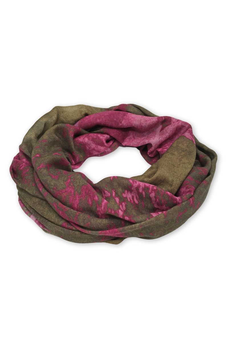 Hammerschmid Halstuch Trachtenschal - MARELLA - oliv/mauve günstig online kaufen