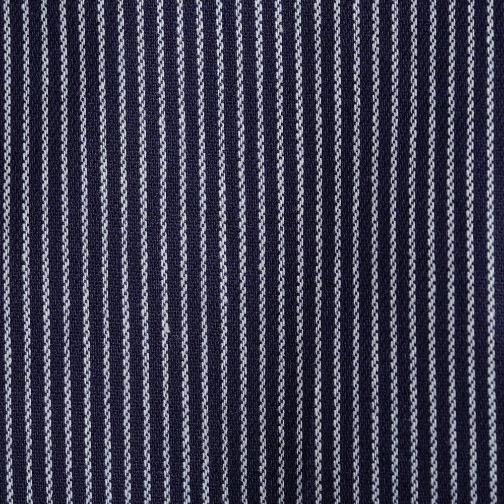 modAS Langarmhemd 1000-11 Unisex Fischerhemd "L. Marleen“ Schmale Streifen im Finkenwerder-Stil