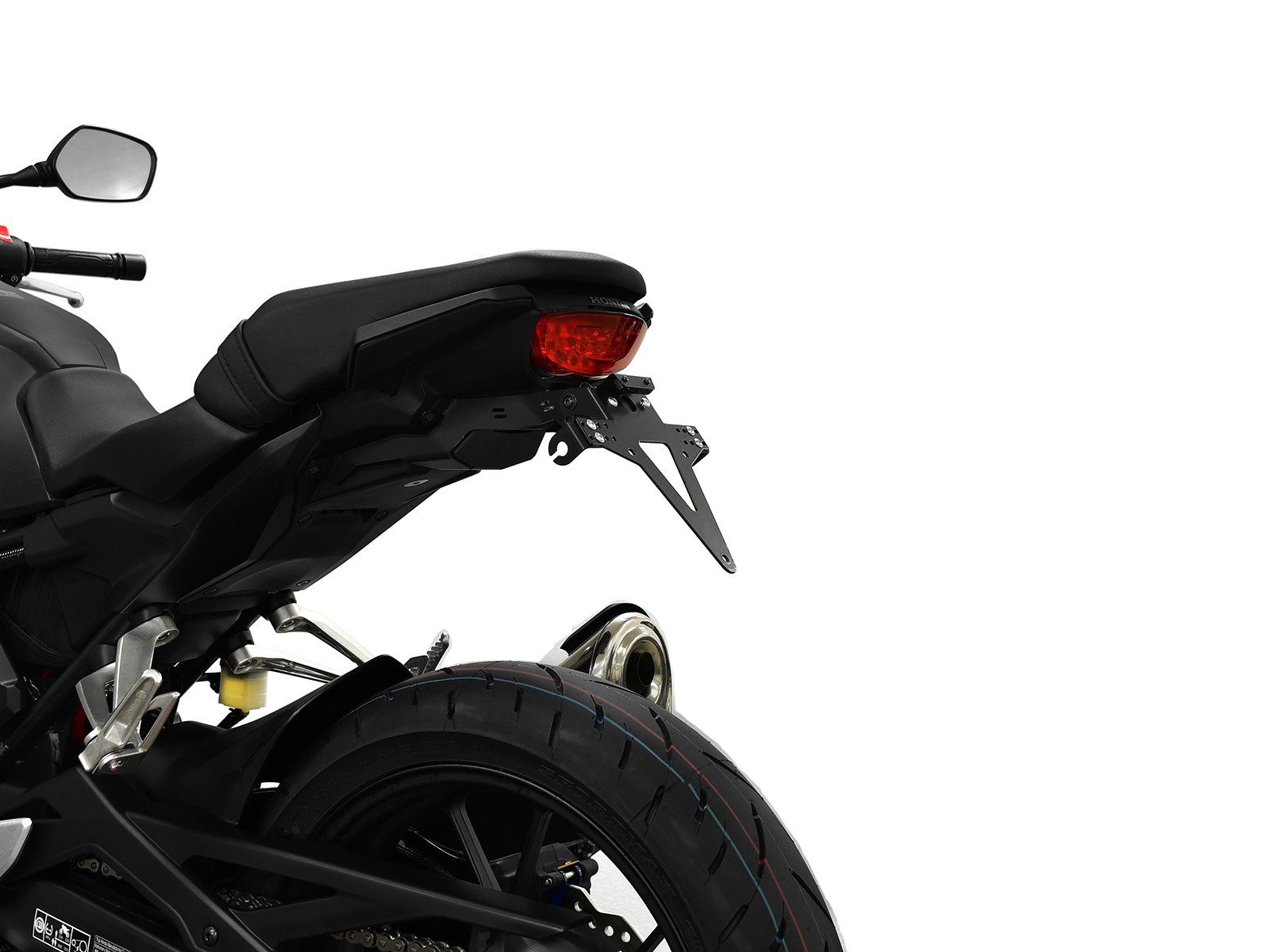 ZIEGER Kennzeichenhalter Classic Complete Kennzeichenhalter kompatibel mit Honda CB 300 R