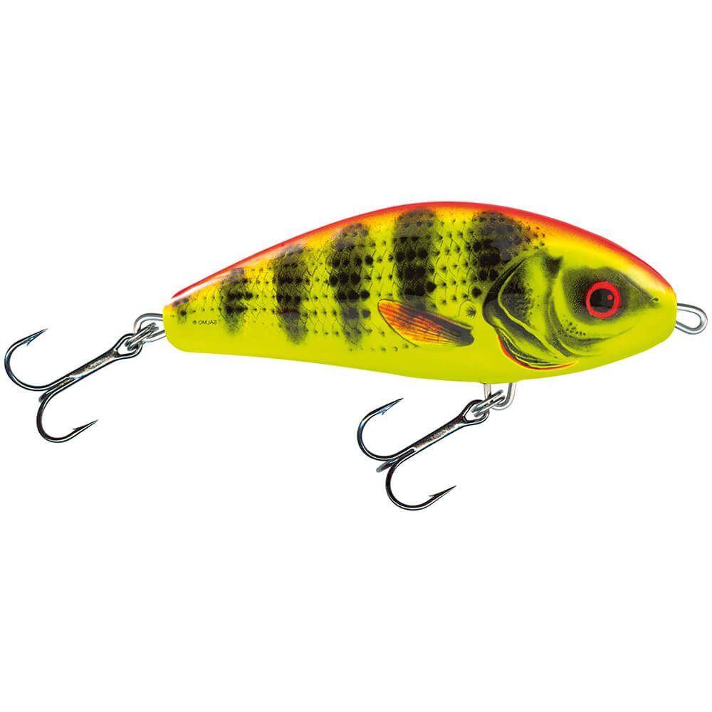Kunstköder Salmo Fatso Wobbler Pullbait Bright Perch BRP