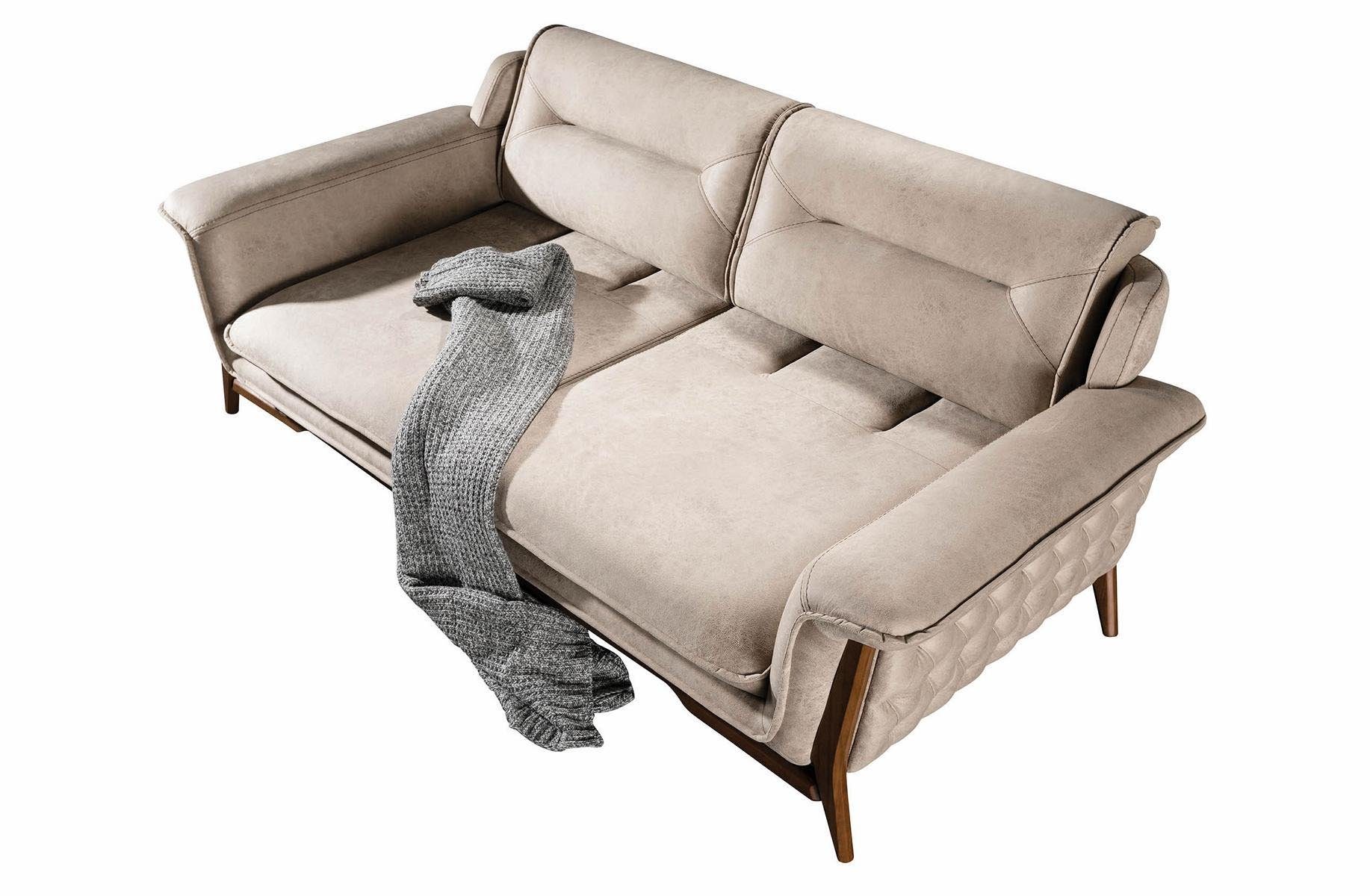 Luxus (3-St., Europa Couch Wohnzimmergarnitur, Sitzer/Sessel), 2x Set 3 Sofaensemble Modern Wohnzimmer-Set in Made JVmoebel