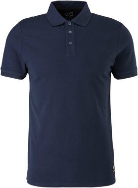 QS Poloshirt Einschnitte an den Seiten