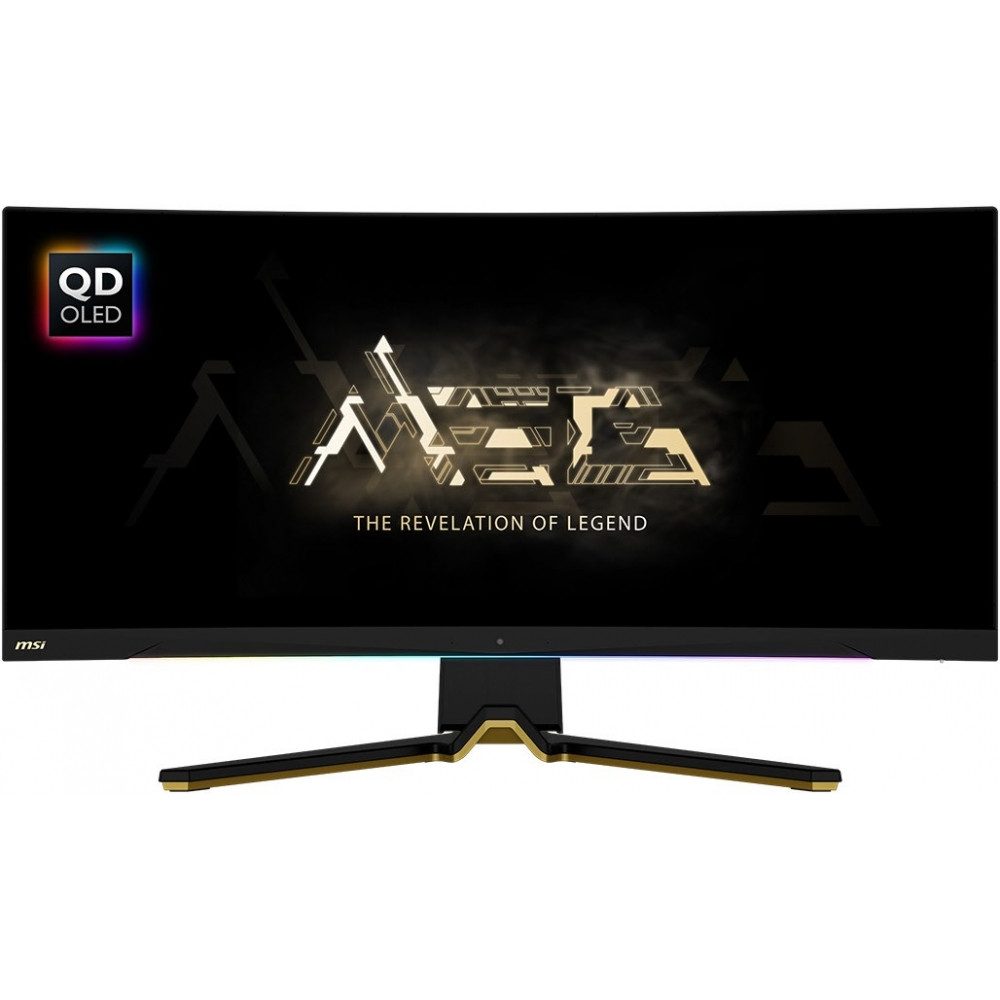 MSI MSI MEG 342CDE 34" QD-OLED Gaming Monitor Curved-Gaming-LED-Monitor (3440 x 1440 px, 0.03 ms Reaktionszeit, Entspiegelt)