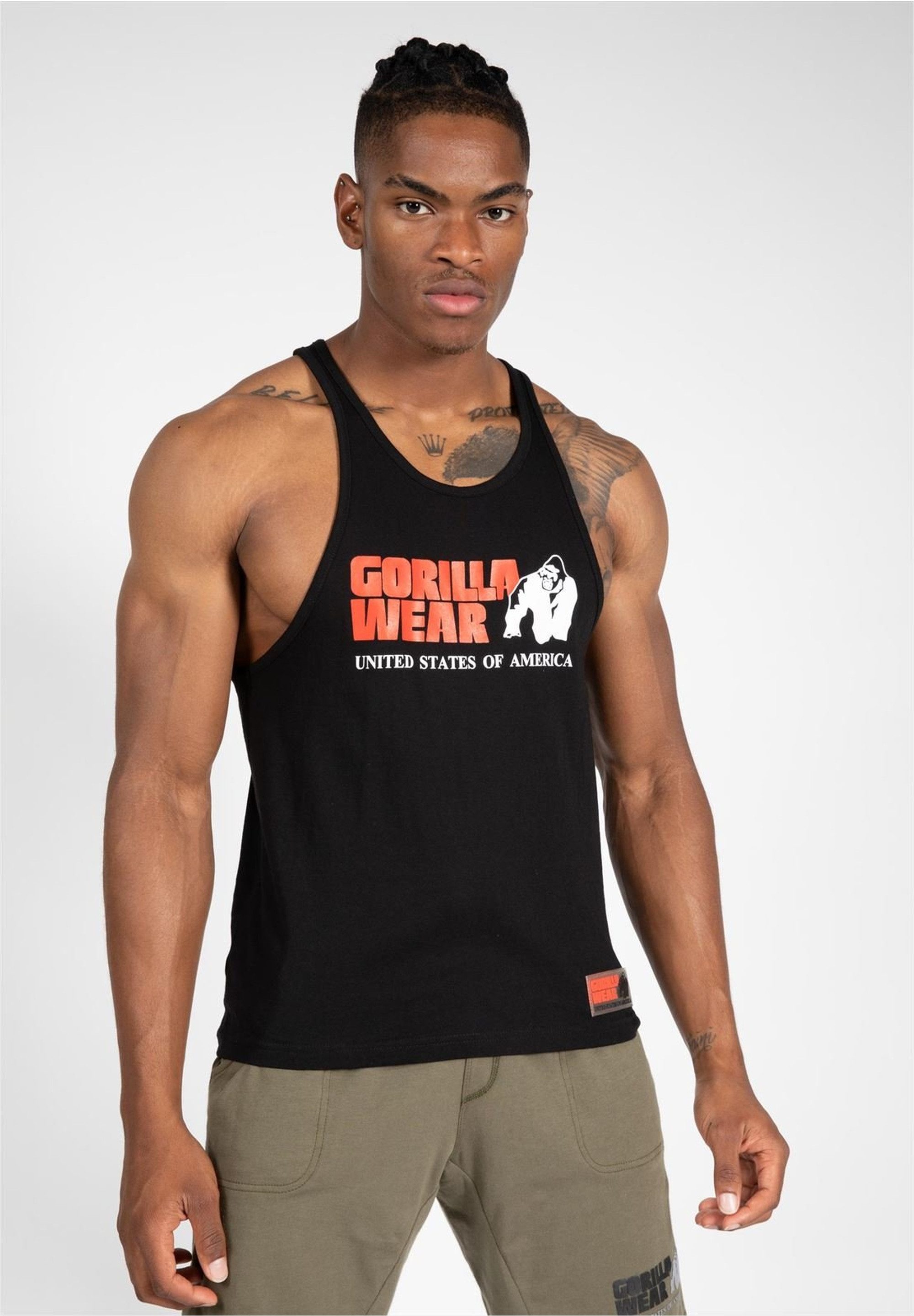 Gorilla Wear Funktionsshirt mit großem Marken-Frontprint