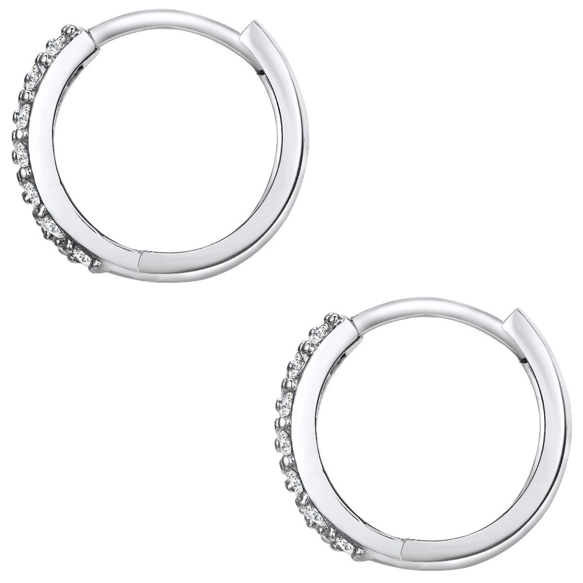 Lulu & Jane Paar Ohrstecker silber, mit Zirkonia günstig online kaufen