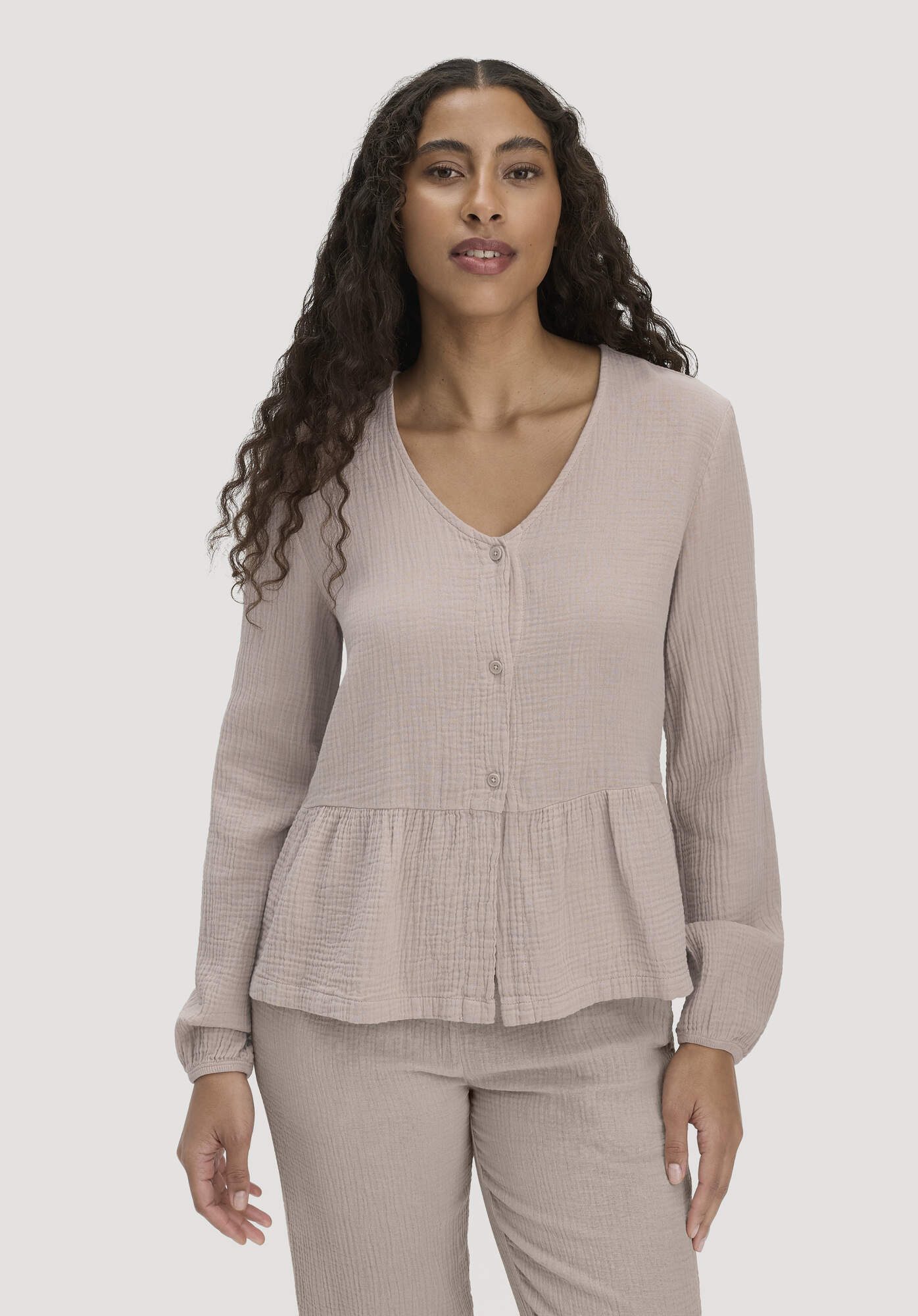 Hessnatur Pyjamaoberteil (1-tlg) günstig online kaufen