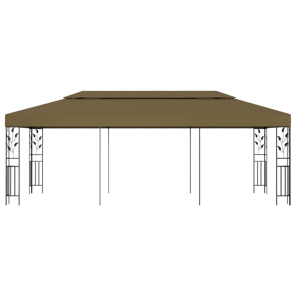 Thumbnail - vidaXL Partyzelt Pavillon 6x3 m Taupe 180 g/m²