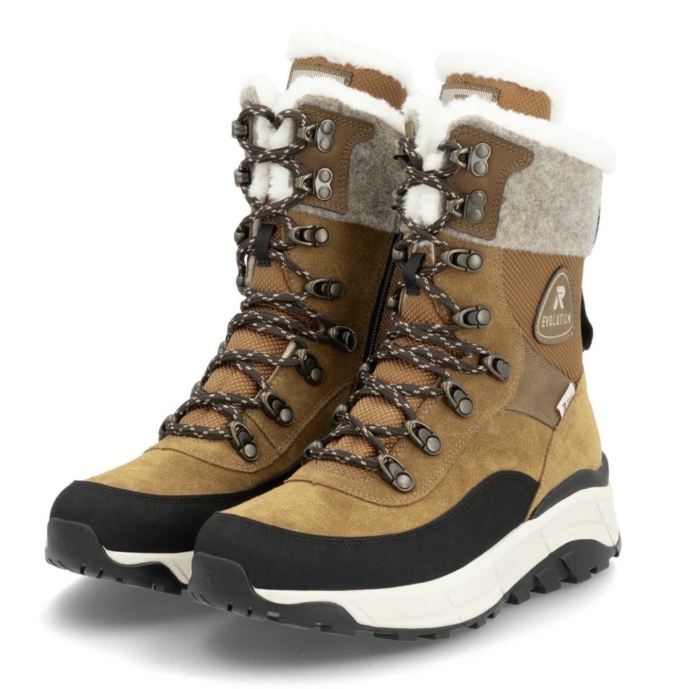 Rieker Evolution W0066-22 (Stiefel mit seitlichen Reissverschluss und) Winterstiefel