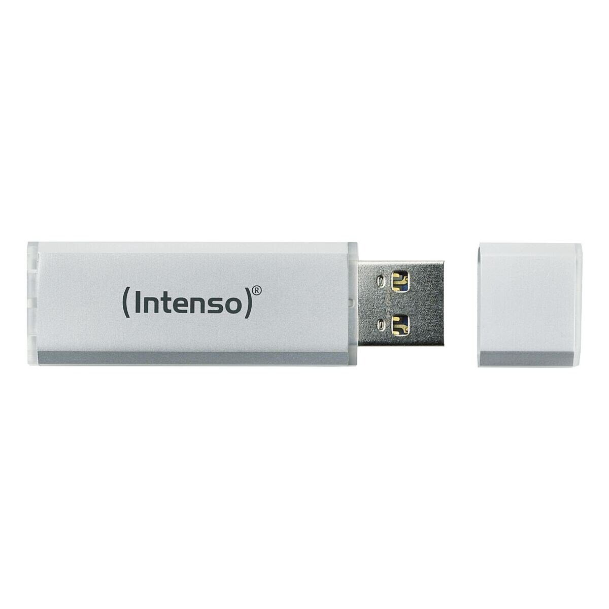 Intenso UltraLine USB-Stick (Lesegeschwindigkeit 35 MB/s, mit Aluminiumgehäuse)
