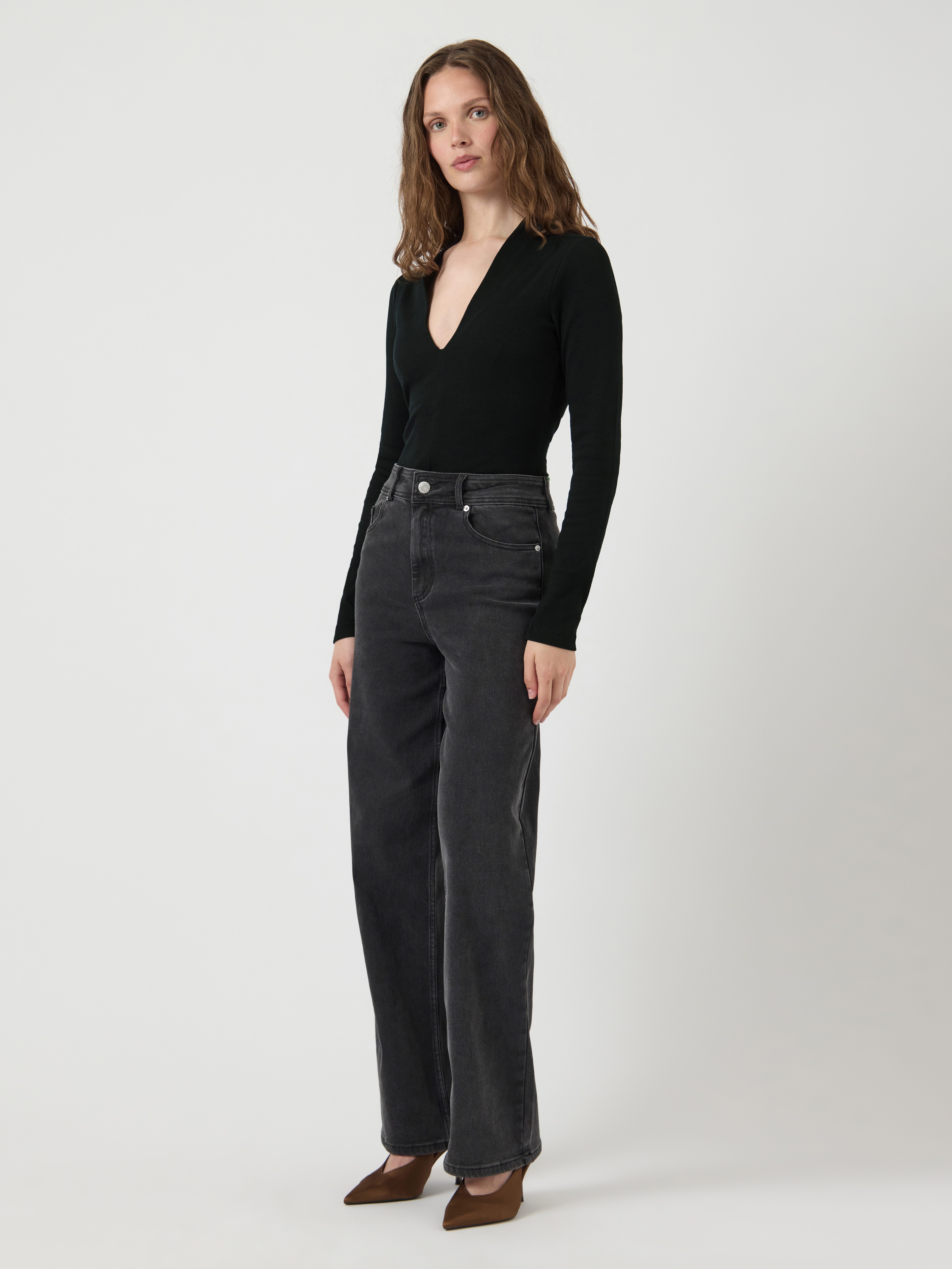 Y.A.S Langarmbody YASCLAIR LS BODY S. NOOS