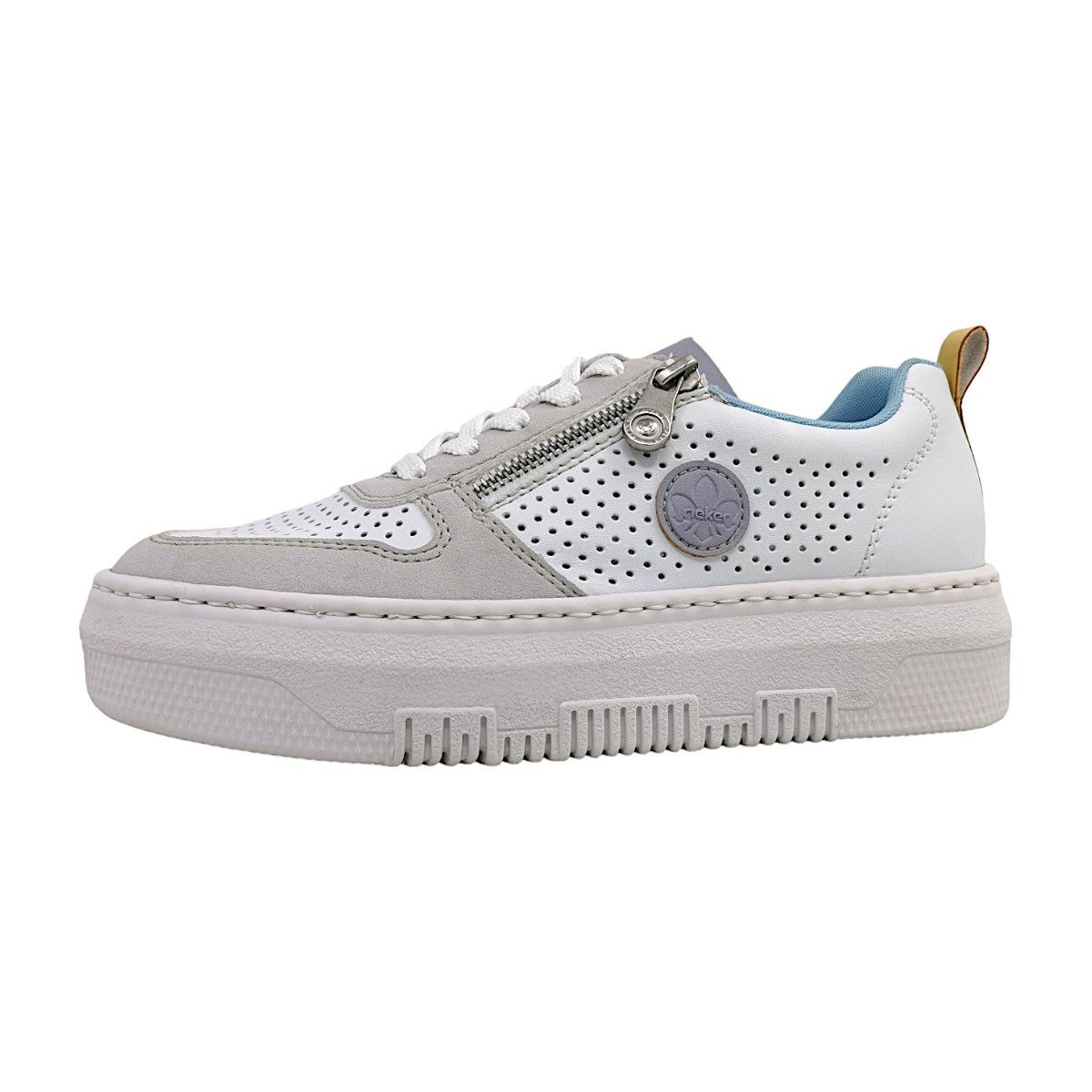 Rieker sportlicher Schnürer Schnürschuh günstig online kaufen
