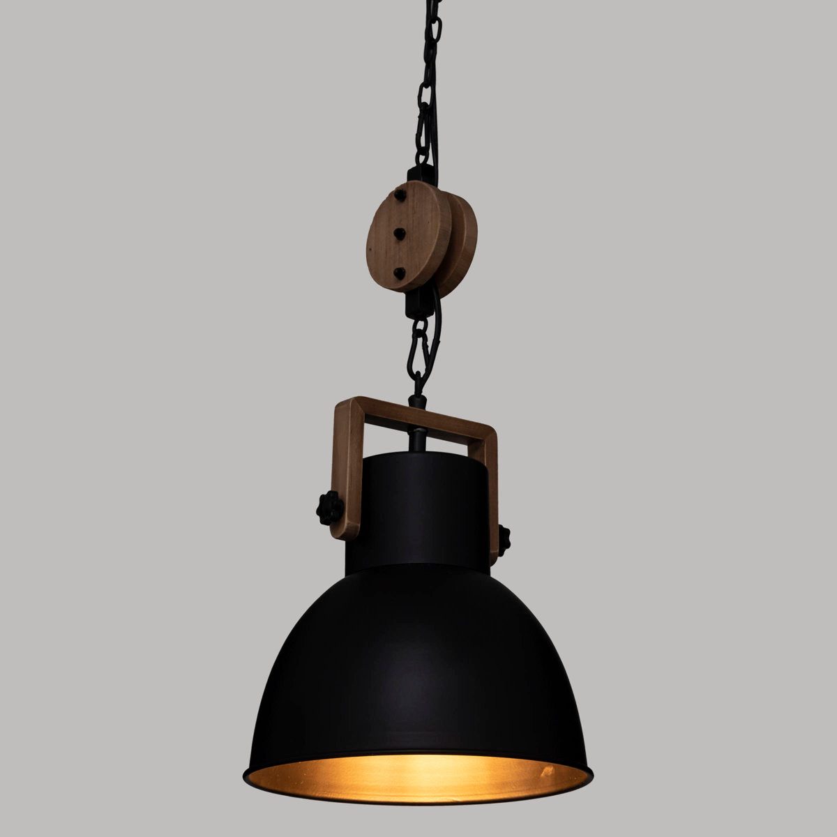 Atmosphera Créateur d'intérieur Pendelleuchte Hängeleuchte LOFT, Ø 23 cm, Leuchte mit Dekofunktion, ohne Leuchtmittel